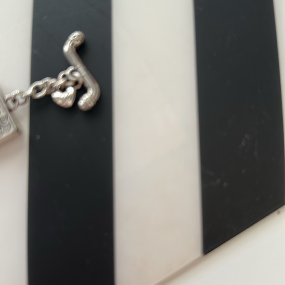 Brighton Silver Multi-Strand Bracelet with intricate details - Picture 3 of 3